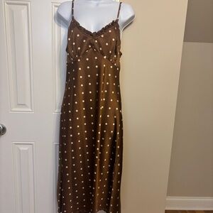 Polka Dot Slip Dress